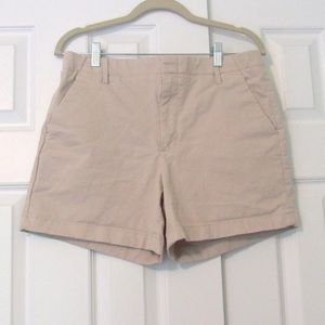 Banana Republic tan chino shorts